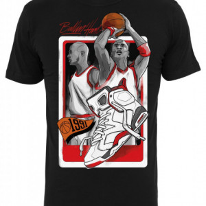 Ballin Hard 1991 Tee black L