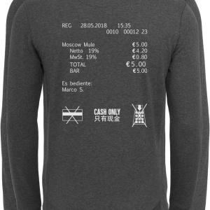 Cash Only Crewneck charcoal L - Img 3