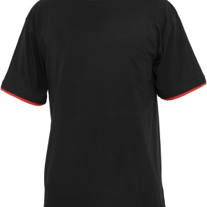 Contrast Tall Tee blk/red 3XL - Img 12