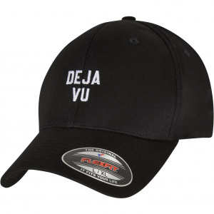 Deja Vu Flexfit Cap black/white L/XL - Img 6