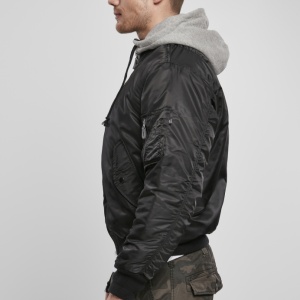 Hooded MA1 Bomber Jacket - Img 2