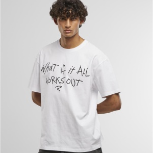 It All Works Out Wording Oversize Tee