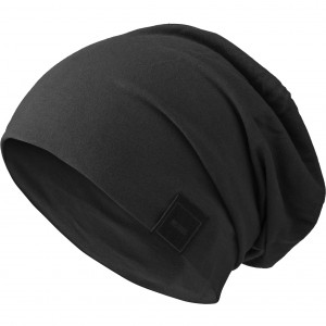 Jersey Beanie black L/XL