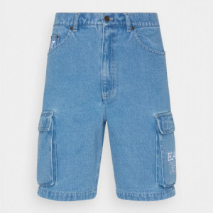 Karl Kani - OG Retro Cargo Denim Shorts light blue - Img 5