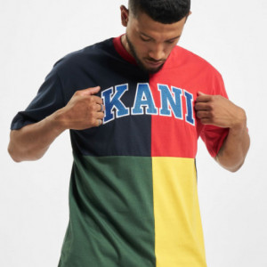 Karl Kani T-shirt Serif Block Tee navy - Img 4