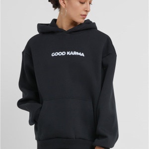 Karma Butterfly Ladies Fluffy Hoody