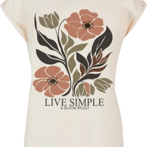 Ladies 77 Live Simple Sand Tee - Img 6