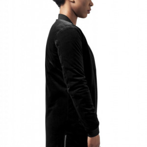 Ladies Long Velvet Jacket black L - Img 5