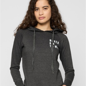 Ladies Never On Time Hoody - Img 1