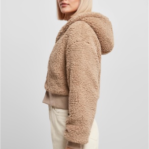 Ladies Short Oversized Sherpa Jacket - Img 9