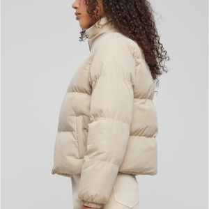 Ladies Short Peached Puffer Jacket - Img 9