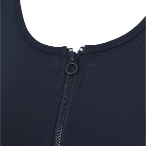 Ladies Side Stripe Cropped Zip Top - Img 18