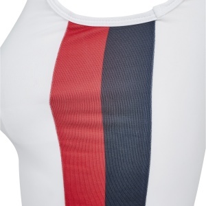 Ladies Side Stripe Cropped Zip Top - Img 28