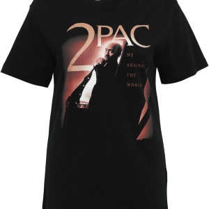 Ladies Tupac Me Against The World Cover Tee - Img 6