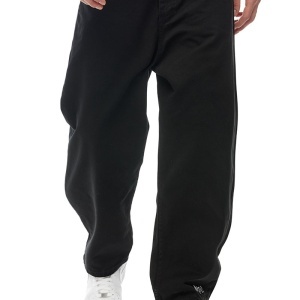 Mass Denim Higher Pants Extra Baggy Fit black - Img 5