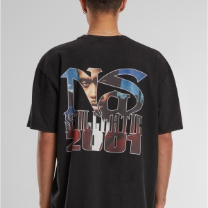 Nas Stillmatic Acid Washed Oversize Tee - Img 2
