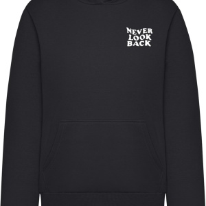 Never Look Back Ladies Fluffy Hoody