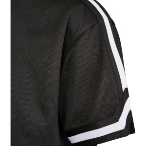 Oversized Stripes Mesh Tee - Img 12