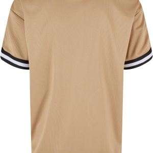 Oversized Stripes Mesh Tee - Img 32
