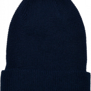 Recycled Yarn Waffle Knit Beanie black one size - Img 3