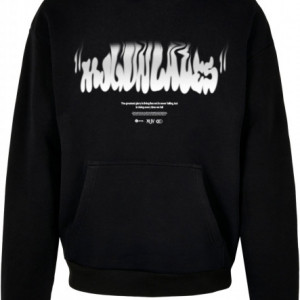 Rising x Heavy Oversized Hoody black L