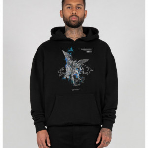 SAINT V.1 Heavy Hoody Oversized Essentials V.4 black L