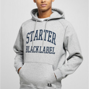Starter Black Label Raglan Hoody heathergrey L - Img 5