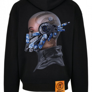 The Mask Ultra Heavy Cotton Box Hoody black L - Img 4