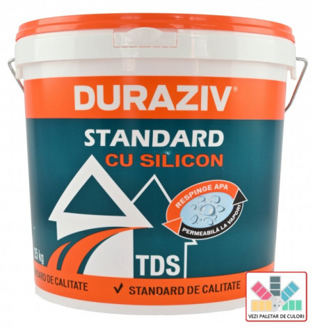 Duraziv Standard cu Silicon cu efect de perlare a apei 25kg