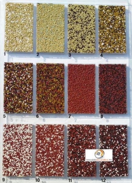 Tencuiala decorativa DURAZIV Clima Protect cu Kauciuc - Cuart colorat 25 Kg - Img 5