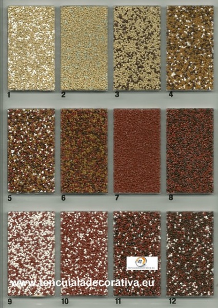 Tencuiala decorativa DURAZIV Clima Protect cu Kauciuc - Cuart colorat 25 Kg - Img 2