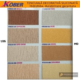 TENCUIALA DECORATIVA SILICONATA KOBER PROFESSIONAL 25KG - Img 4