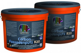 Tencuiala decorativa siliconica CAPAROL Carbon Fassadenputz R/K 25KG