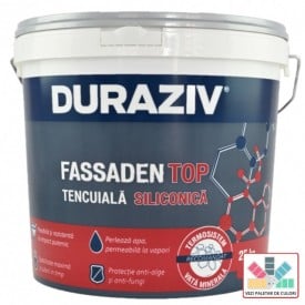 Tencuiala decorativa siliconica DURAZIV Fassaden Top 25Kg