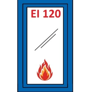 ALUFIRE Fereastra Rezistenta la Foc EI 120 fixa