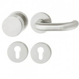 ECO SCHULTE BASIS PLUS D-110 Set maner-buton din inox, rozeta