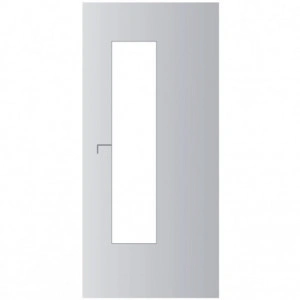 Geam 250x1300 cu rama din Aluminiu eloxat