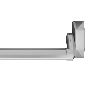 Bara antipanica, aplicata pe canat principal, 1 punct, Aluminiu / PVC, Cisa ALPHA Push cu maner extern - Img 3