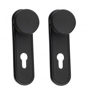 NINZ M4 Set buton-buton negru, placa, rezistente la foc