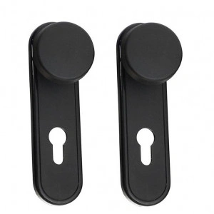 NINZ M4 Set buton-buton negru, placa, rezistente la foc