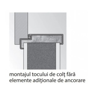 Usi Laminate HPL cu Toc Metalic de Colt, 2 canate, Porta Doors - Img 3