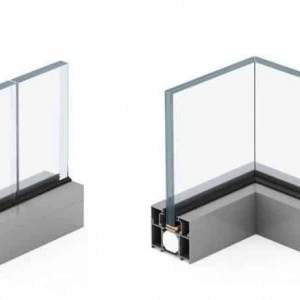 ALUFIRE VISION Line Pereti din Sticla Rezistenta la Foc EI 60 - Img 3