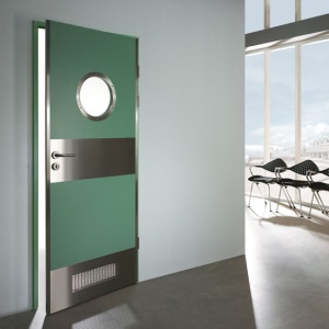 Porta Panou inf. usa cu falt, UN.80, INOX - Img 2