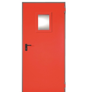 Usa rezistenta la foc EI 60 cu geam 300x400, metalica, 1 canat, NINZ UNIVER - INTERIOR