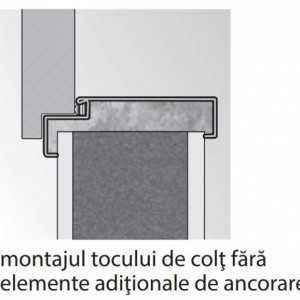 toc metalic de colt desen