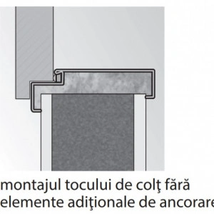 toc metalic de colt desen