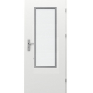 Geam 400x1300 cu rama din Aluminiu eloxat