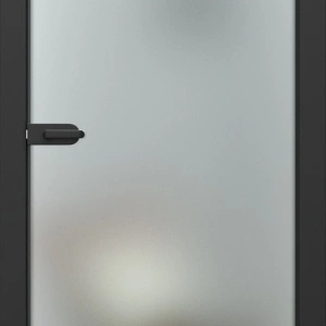 PORTA Glass Usi sticla transparenta cu Toc Metalic
