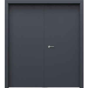 Usi Laminate HPL cu Toc Metalic de Colt, 2 canate, Porta Doors - Img 6