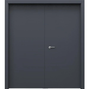 Usi Laminate HPL cu Toc Metalic de Colt, 2 canate, Porta Doors - Img 6